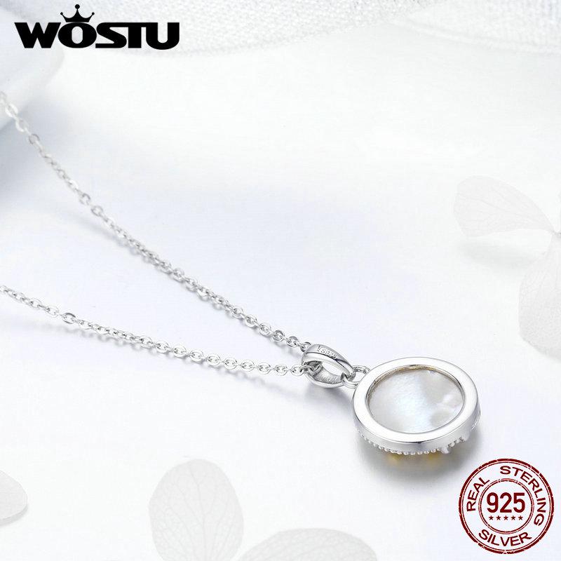 WOSTU горячая распродажа, женский кулон в форме дерева жизни из стерлингового серебра 925 пробы, с вкраплениями из золотого цвета