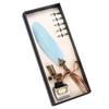 Feather Pen Set Vintage Ink Carved Metal Pen Writing Suit for Business Gift Table DecorationSky Blue