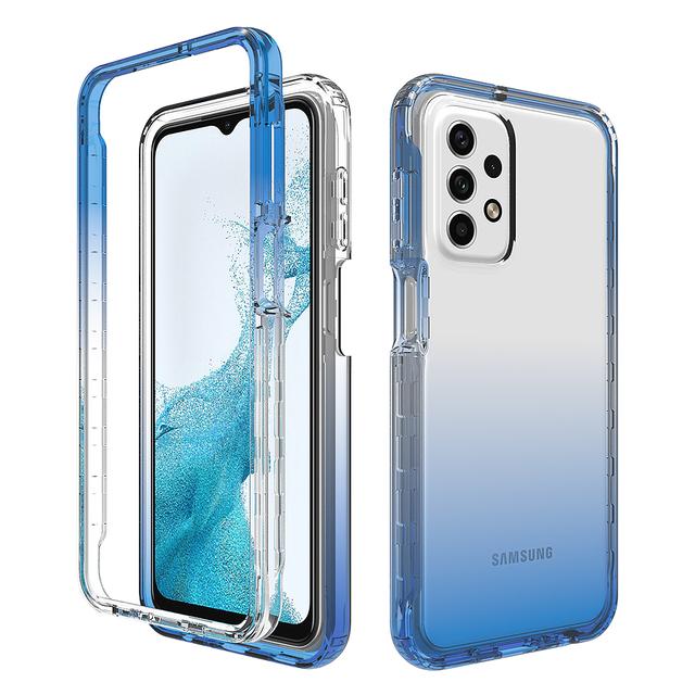 Двухслойный мягкий чехол с защитой от падения для Samsung Galaxy A23 A14 A53 A33 A13 A73 A54 A34 S23 Ultra S22 Plus S21 S20 Fe, мягкая сумка