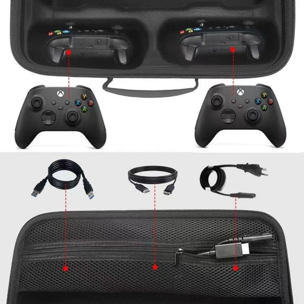 EVA Game Console Box Hard Game Accessories Organizer 2024 Gamepad Cover for XBOX Series S/X Travel