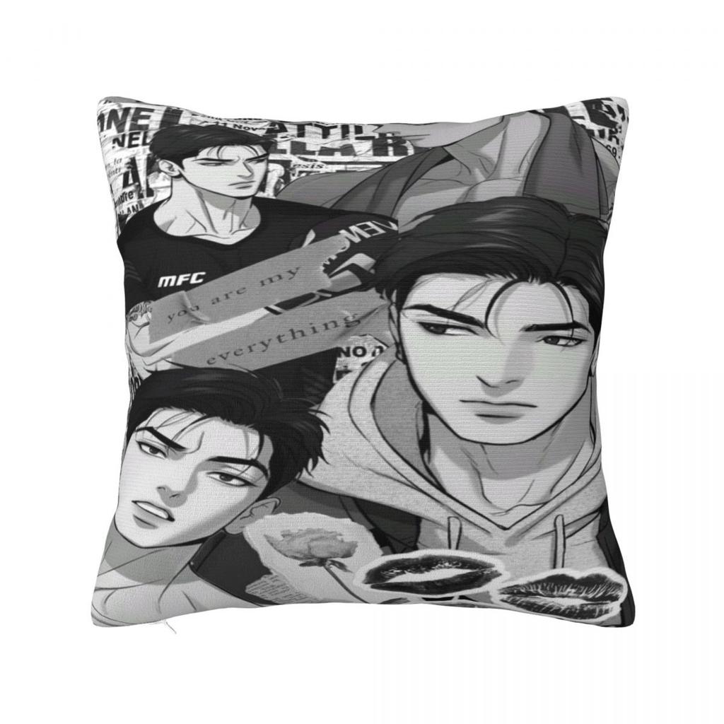 Trendy Car Joo Jaekyung Animedecorations Pillowcase Accessories Pillow Cover Zipper Multi-Size