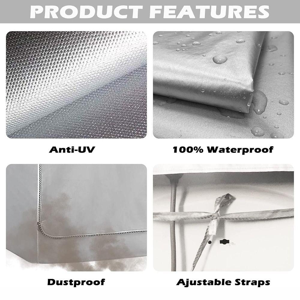 Чехол для стиральной машины с роликовым краем Универсальный пылезащитный чехол для машины с фронтальной загрузкой