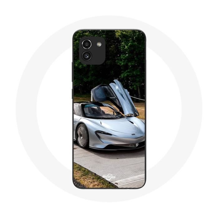 Coque - McLaren - Samsung Galaxy A03 - Silicone - Gris - Formule 1
