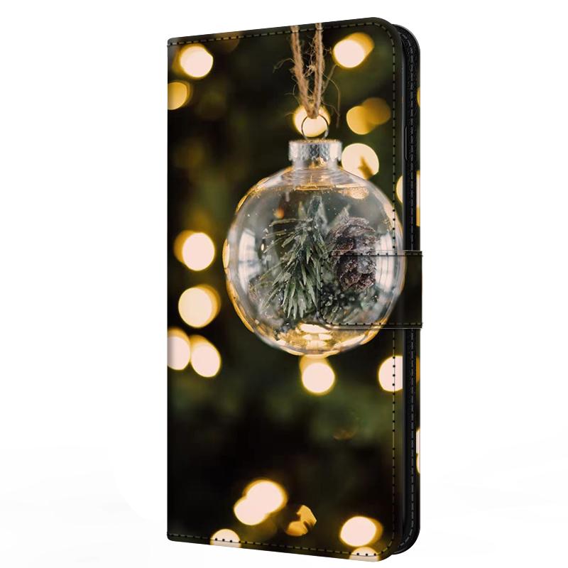 Wallet For Oneplus Ace 6 Flip Stand Book Phone Cover Magnetic Leather Case Cartoon Anime Merry Christmas Capa Oneplus Ace6 5G