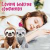 Stuffed Animals Sloth Plush Toy Big Eyes Simulation Sloth Doll Stuffed Sloth  Birthday Gift