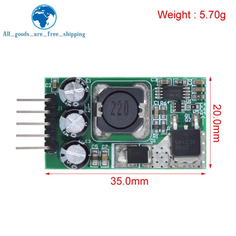 DC-DC Boost Module TZT DC 2.7V-15V To 9V 12V 15V 19V 2A Step-Up Power Module For DIY Solar Charger Lithium Battery