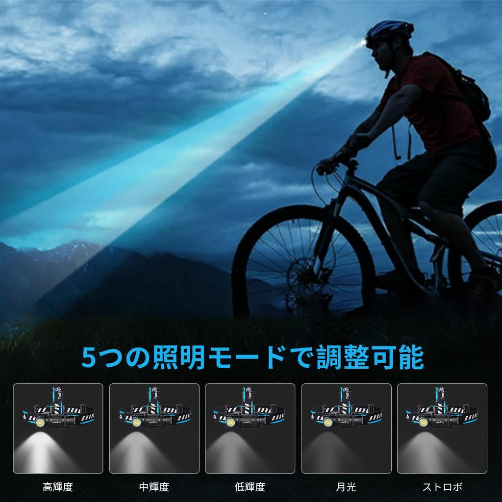 Trustfire MC18 Перезаряжаемый Светодиодный 1200 5 Магнитный IPX8 Ручной Сверхяркий 18650 Часы Магнитный Сверх Идеально для Катастроф На Открытом Воздухе Ночь и Питание