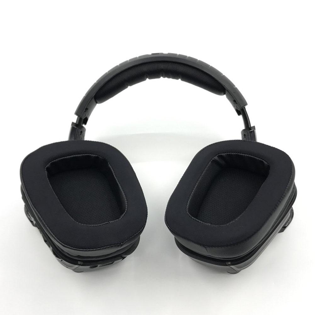 Сменные амбушюры для беспроводных наушников Logitech G935 G635 G933 G633, пенопластовые амбушюры, аксессуары для амбушюров