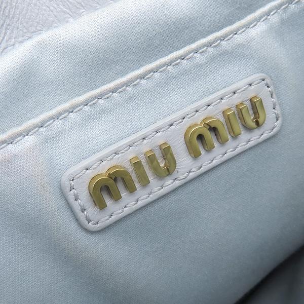 MIU MIU 5BE085 Materasse Materasse bucket bag2WAY bag leather Array
