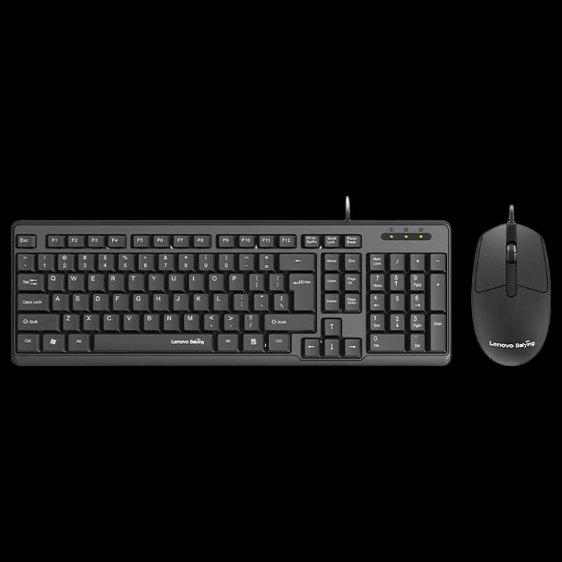 Lenovo Проводная клавиатура и мышь Baiying TL11
