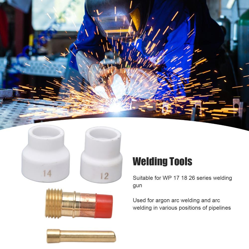4Pcs For WP 17/18/26 Torches TIG Welding Torch Consumables