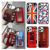 Telephone Box London Union Jack Phone Case For iPhone 17 Air 13 12 14 15 16  Cover For Apple Pro Max 6S Plus