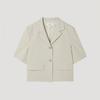 [shs Miss] Two Button Single Crop Set Up Jacket Swsjkp22090