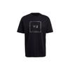 Y-3 U Square Label Graphic Short-Sleeve Tee Black Unisex Tops GV6060