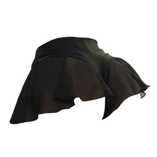 Женские сексуальные шорты с рюшами и высокой талией, прозрачная сетка, ультра короткие однотонные мягкие эластичные мини-шорты для спальни Honeyoon