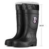 Wholesale New Thickened Insulated Cotton Lining PVC Rain Boots Safety Boots Engineer