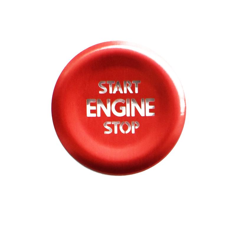 Для Volkswagen CC Tiguan Atlas VW Passat, кнопка запуска двигателя, остановка двигателя, кольцо, наклейка, чехол, протектор, стиль