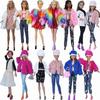 13 Set of Barbie Doll Clothes, Suitable for 30 Cm Barbie Dolls, Fashionable Clothes, Sweaters