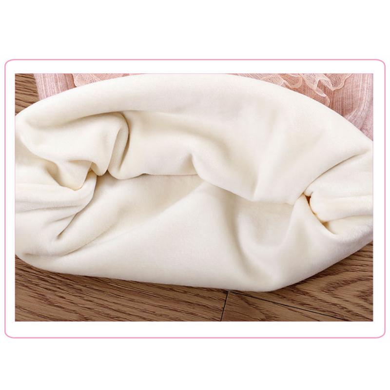 YUBAOBEI Блузки для девочек, белая одежда для маленьких девочек, детская одежда, школьная форма, блузка для девочек, хлопковая детская кружевная рубашка, плюшевый толстый теплый топ, блузки