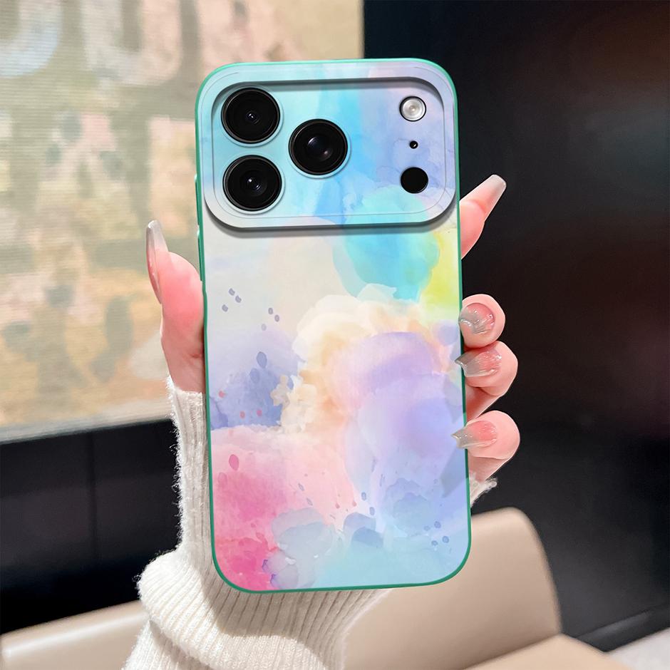 Cute Cartoon Cat Case For iPhone 17 Pro Max Air Soft Liquid Silicone Protection Bumper Cover For iPhone17 17Pro Max 17Air Fundas