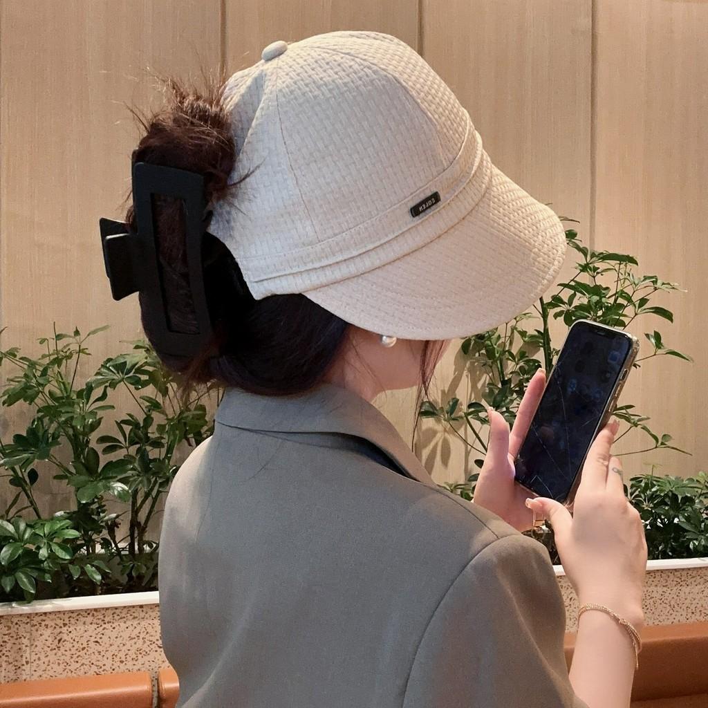 Polyester Women Uv Protection Sun Hat With Wide Brim For Spring Summer Outdoors
