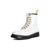Dr. Martens Кожаные Универсальные Повседневные Модные Ботинки до середины икры Женские ботинки Белые 27649113