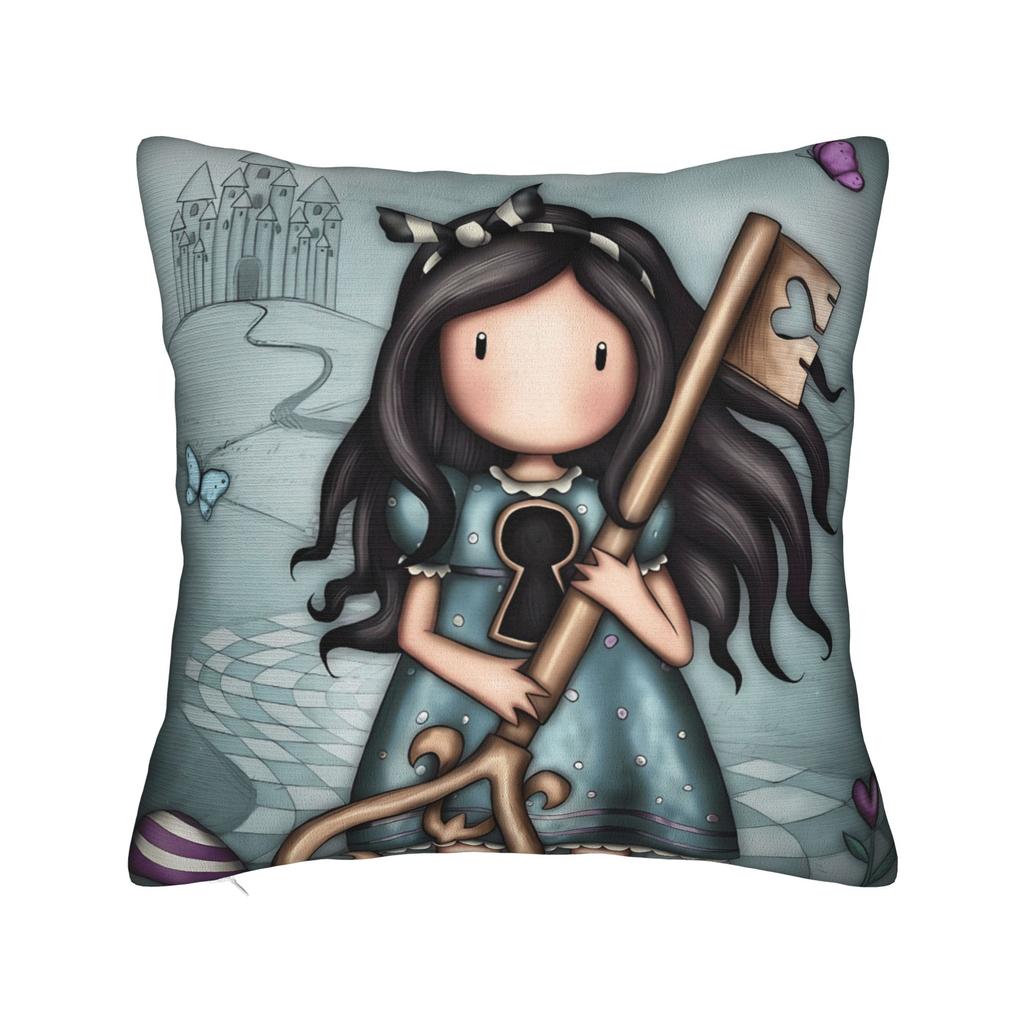 S-Santoro Gorjuss-MT Наволочка для подушки Dream Girl Дизайнерская наволочка для подушки для гостиной, кровати, кресла, современная наволочка