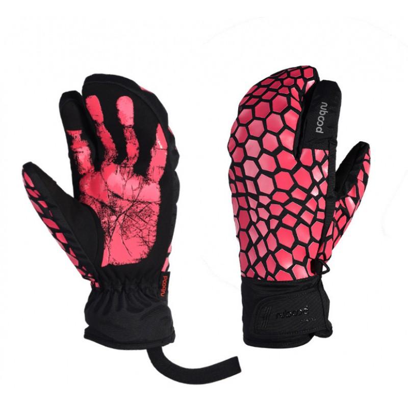 Winter Ski Gloves Men Women Warm Windproof Thick Fleece Lined Outdoor Snow