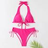 Women's Fashion Separate Sexy Bikini With Bra Pads No Steel Bra Swimsuit