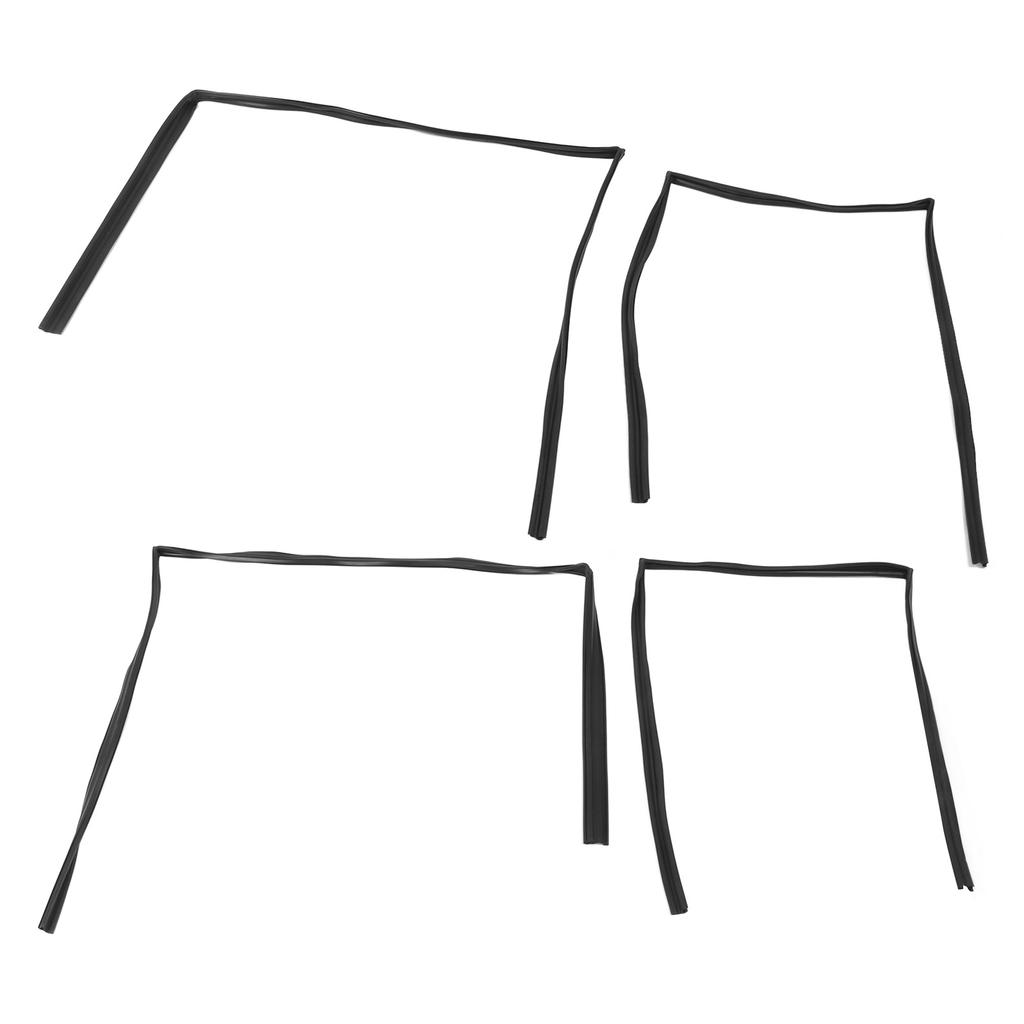 Уплотнитель молдинга окна 68152‑60011 Резиновые уплотнительные полосы молдинга дверного пояса Замена для Toyota Land Cruiser FZJ80 FJ80