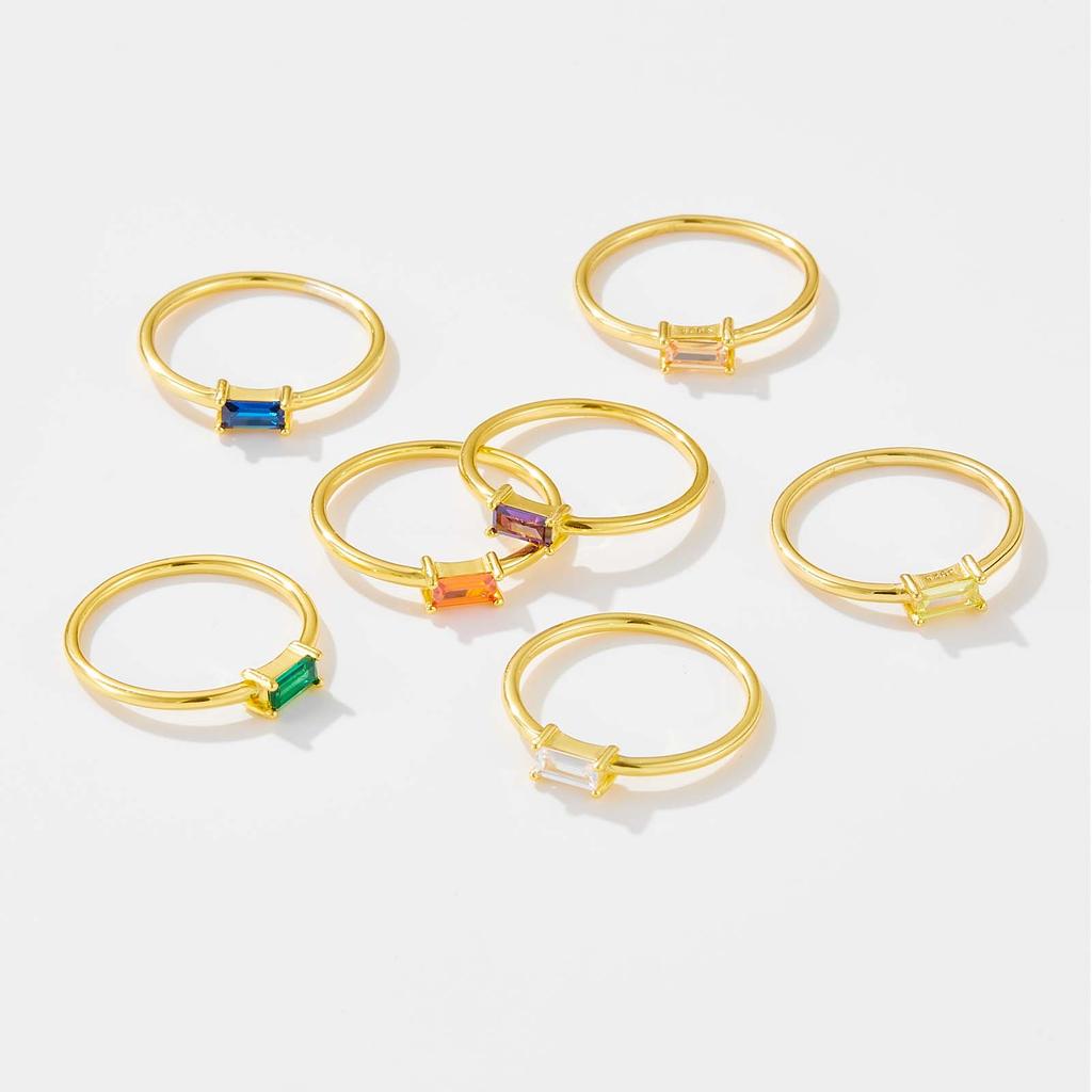 ANDYWEN Женское кольцо из стерлингового серебра 925 пробы с радужным диаметром 1,5 мм, 2023, роскошные ювелирные изделия с цветным цирконом и фианитом