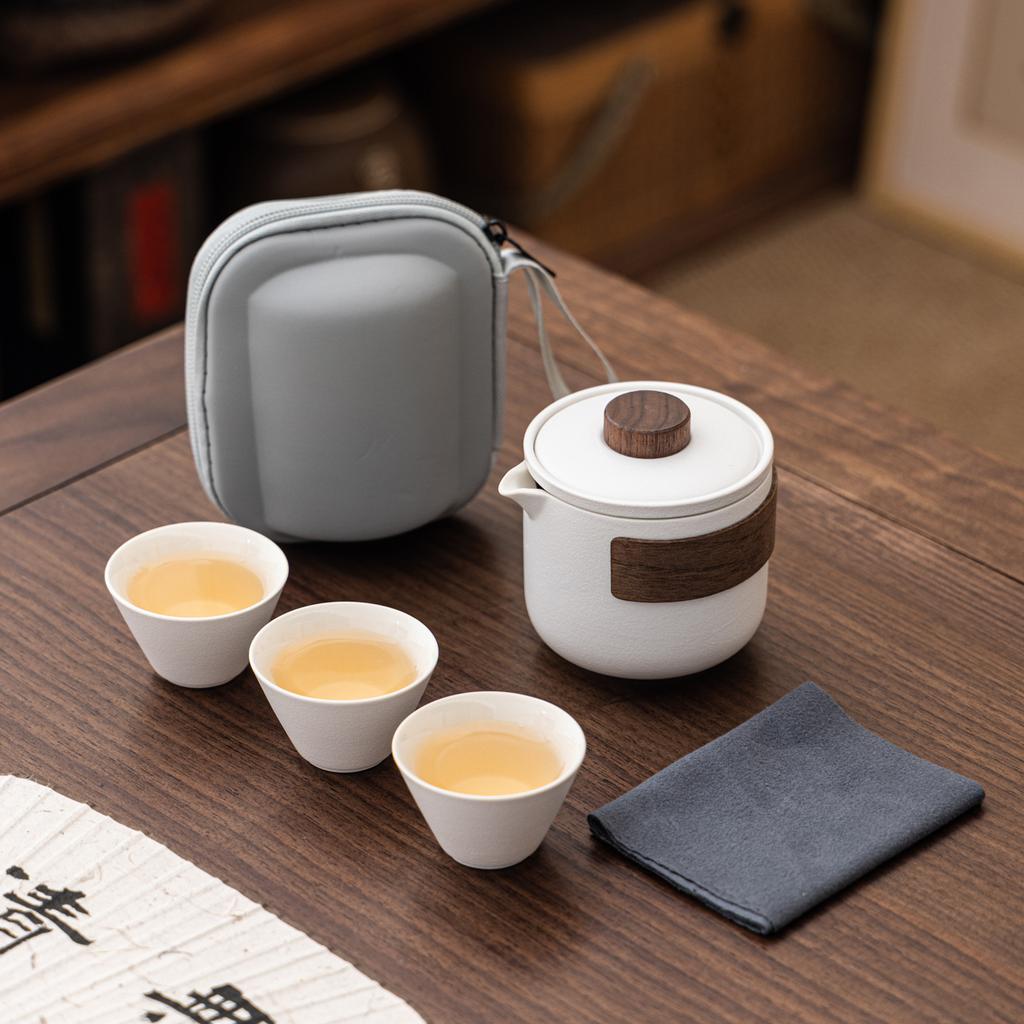 Outdoor portable travel tea set Kuaike cup business merchandise souvenir