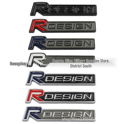 RDESIGN 3D Металлическая наклейка-эмблема для автомобиля Volvo S60L, V40, V60