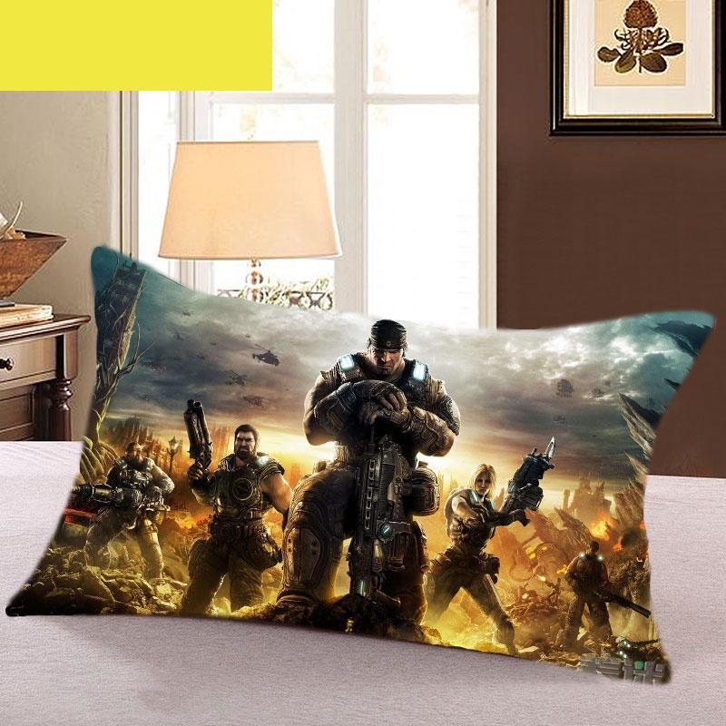 Pillow Around Case Animation Games Rectangular Cover Pillowcase