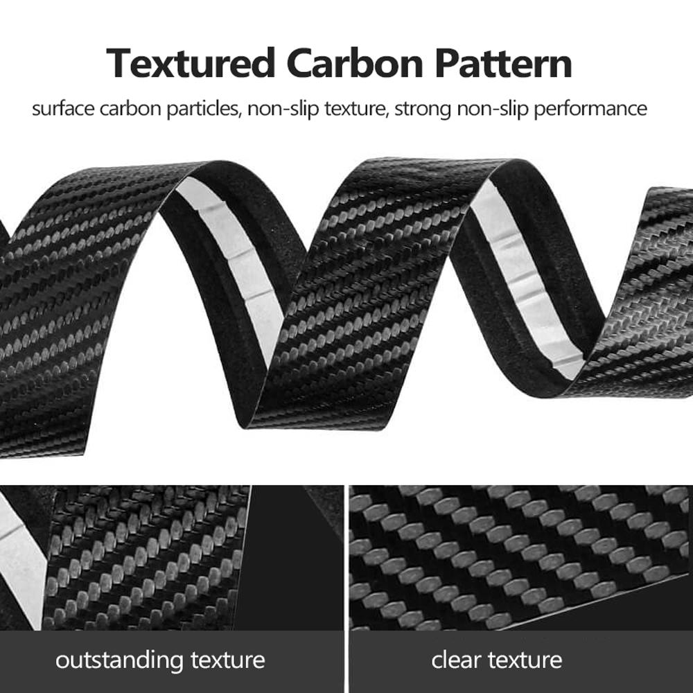 Карбоновая рулевая лента с узором, лента из ЭВА ПУ, практичная, ударопрочная, прочная, демпфирующая, антивибрационная, ремень для