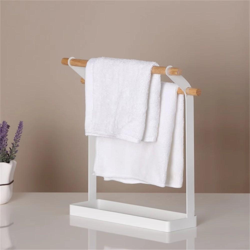 Stable Standing Towel Rack Durable Metal Dishcloth Storage Rack New Towel Drying Rack  Kitchen