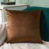 Solid Color Velvet Pillow Sofa Cushion Cover Office Bedside Plush Cushion Cover Dutch Velvet Pillow Cover
