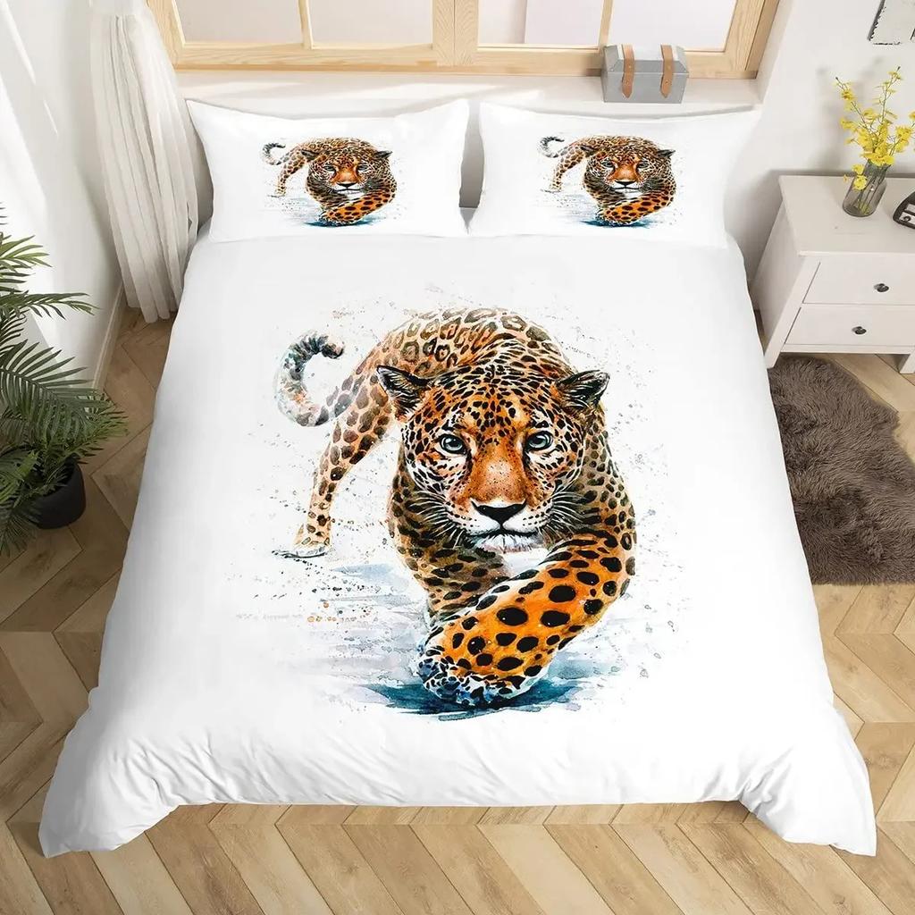 Пододеяльник Череп Золотая Корона Комплект Постельного Белья, 3D Принт Хэллоуин Череп С Двумя Красавицами Комплект Чехла для Одеяла, Чехол для Одеяла Корона