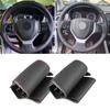 Чехол на руль автомобиля с ручной оплеткой для Suzuki Swift 2011-2017 SX4 S-CROSS Celerio Vitara 2015-перфорированная кожаная отделка