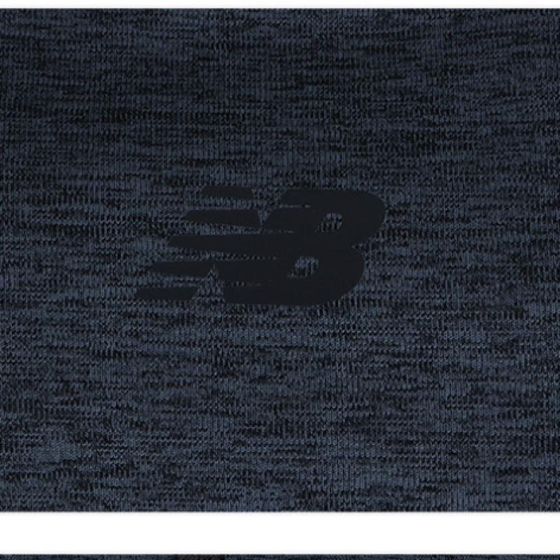 New Balance Женская тренировочная майка S Essential на молнии серого цвета