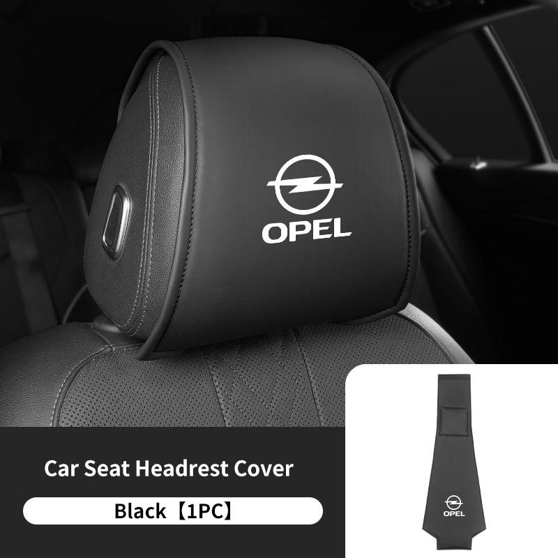 Универсальная накладка-чехол на подголовник автомобильного сиденья, аксессуары для Opel Astra H G J Insignia Corsa Zafira Meriva Mokka