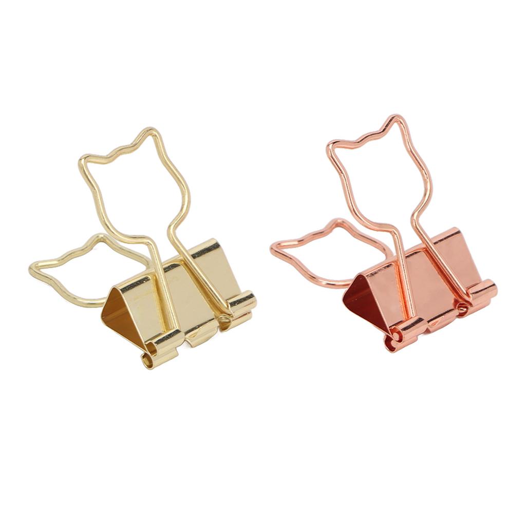 100 шт. зажимов для кошек для студентов, 2 цвета, сильная зажимная сила, нержавеющий металлический офисный зажим