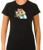 Asterix and Obelix Funny Characters  3/4 Short Sleeve T Shirt Woman F165