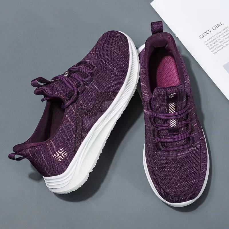 Women's Breathable Soft Bottom Casual Spring New Shoes Walking Shoes Trendy Sneakers