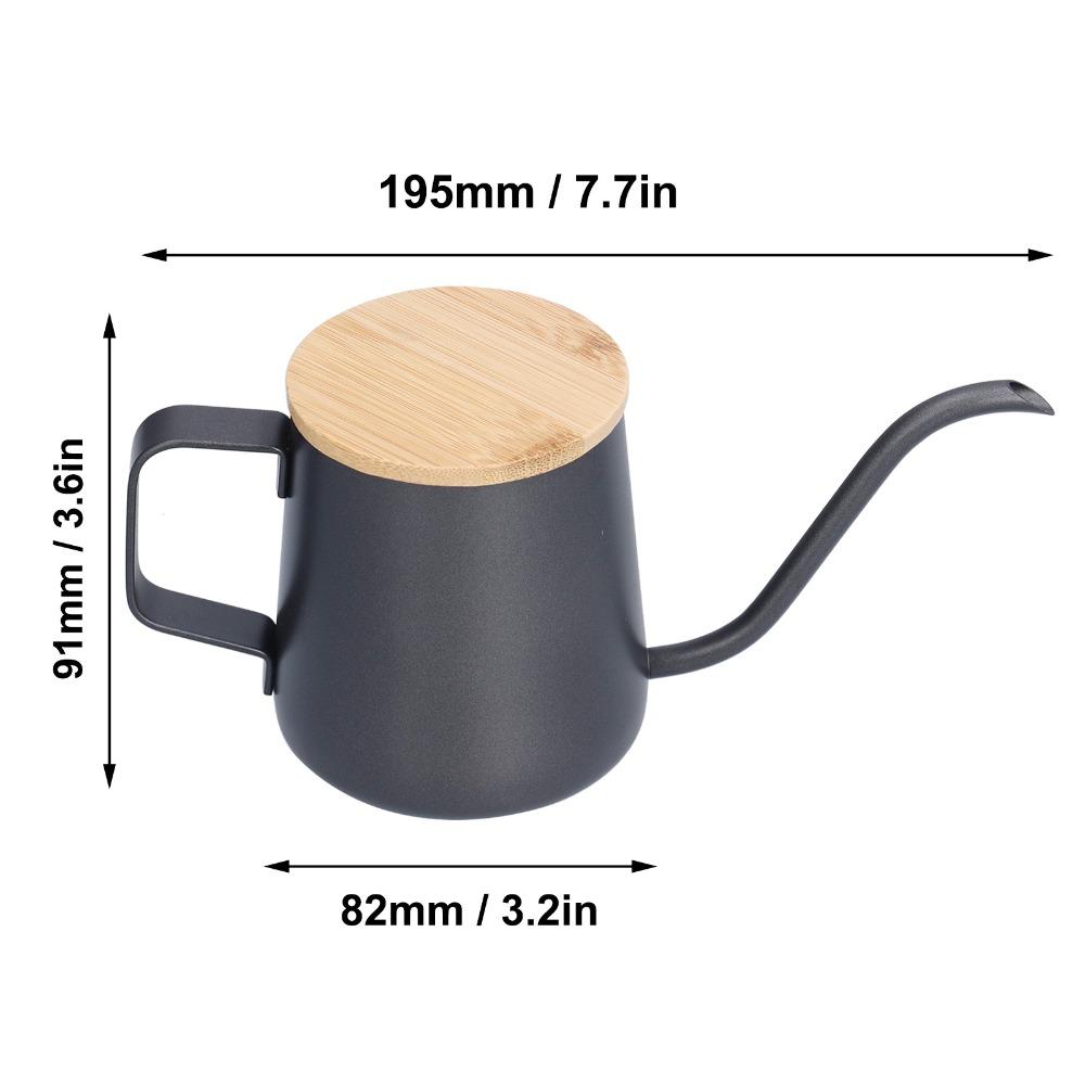 Long Narrow Spout Coffee Kettle Stainless Steel Pour Over Kettle Pour Over Pot Coffee Making
