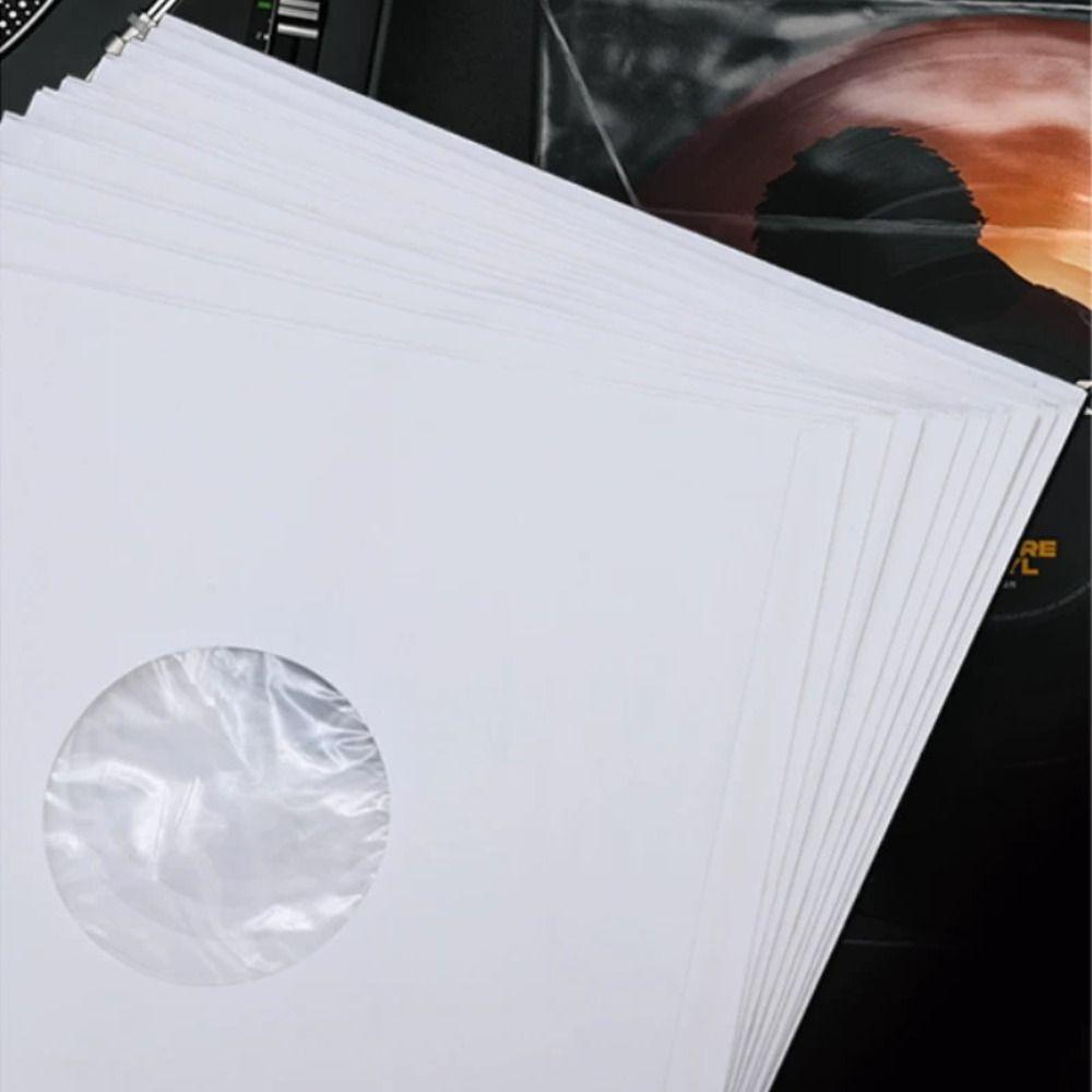 7/10/12-дюймовый конверт для виниловых пластинок, белый внешний конверт для винила, новая защита для пластинок, пластинка