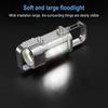 Multifunctional Keychain Flashlights USB Rechargeable Mini Flashlight  Outdoor Hiking Camping