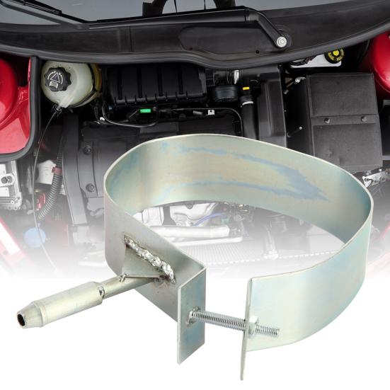 Great Exhaust Clamp Strap Wear-Resistant Car Accessories Easy Installation
