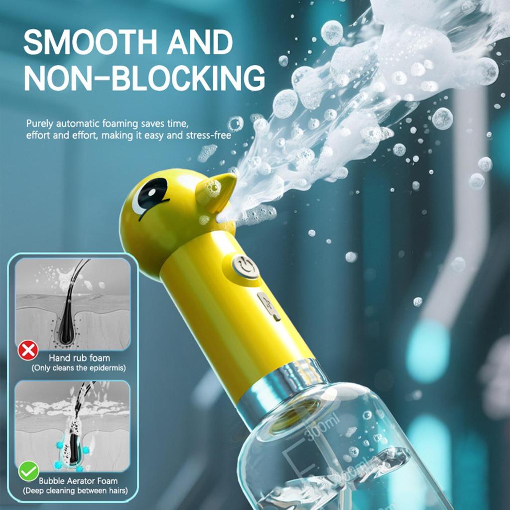 Диспенсер для мыльной пены для собак, мягкая пена для шампуня для питомцев, устойчивый к засорению диспенсер для мыла для питомцев для домашней ванны, сада, кемпинга