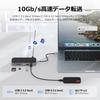 PULWTOP 10 In 1 Small Docking Station USB C PC Dock Not 1 X HDMI 4K 8K 2 X USB To Host PD Output 100W Windows Compatible (Adapter Included) @120Hz/